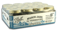 Regular Canning Jars, 1/2 pint size