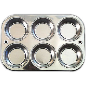 Muffin Pan, 6 hole