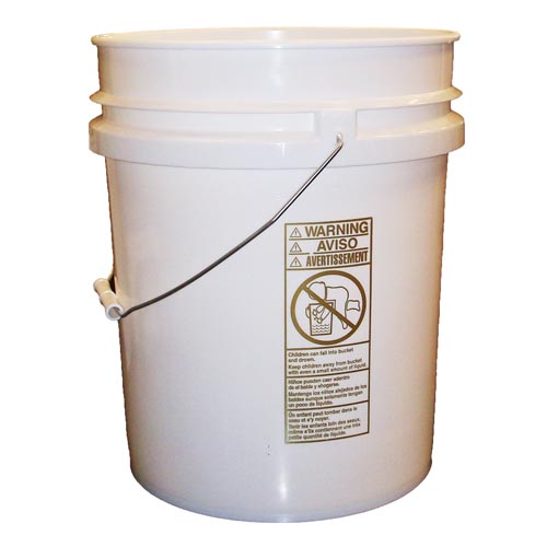 Empty 5 Gallon Plastic Pail/Bucket