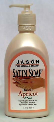 Apricot Liquid Satin Soap w/Pump