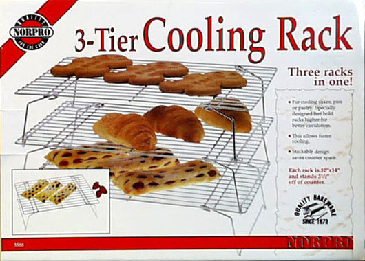 3-Tier Stacking Cooling Rack