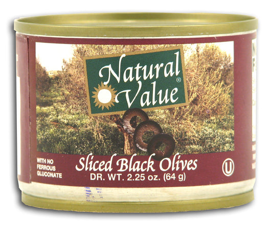 Olives, Black, Sliced