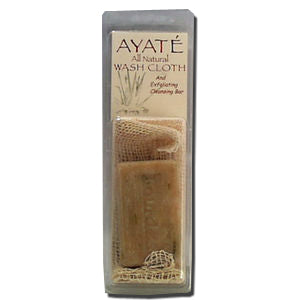 Ayate Washcloth with Seaweed Soap