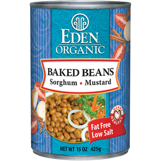 Baked Beans w/Sorgh&Mustard, Org