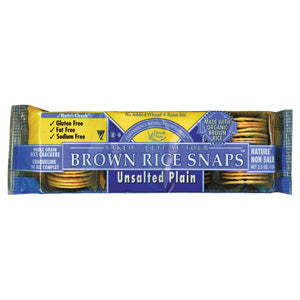 Brown Rice Snaps, Plain NS