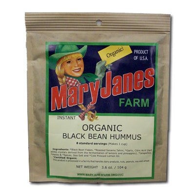 Black Bean Hummus, Instant, Organic