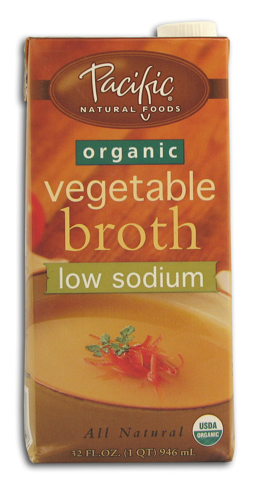 Vegetable Broth, Low Sodium, Organic