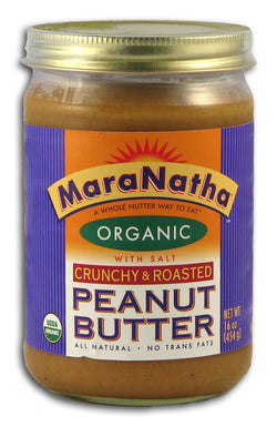 Peanut Butter CRUNCHY Salted, Org