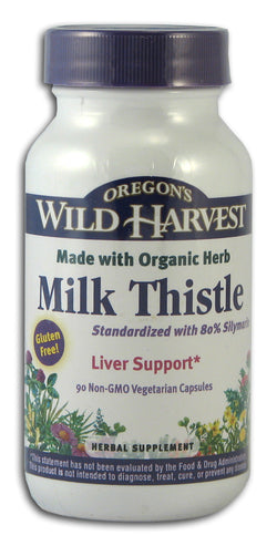 Milk Thistle w/80% Silymarin,Org