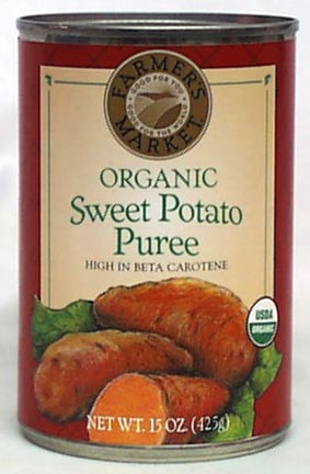 Sweet Potato Puree, Organic