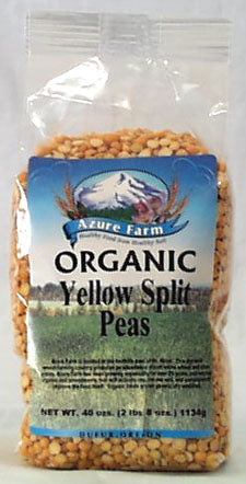 Azure Farm Yellow Split Peas, Org