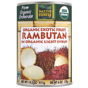 Rambutan in Organic Light Syrup