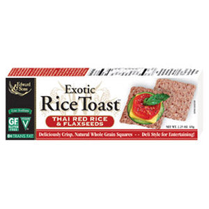Rice Toast, Thai Red Rice & Flaxseed