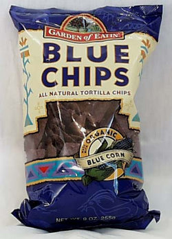 Blue Corn Tortilla Chips, Salted