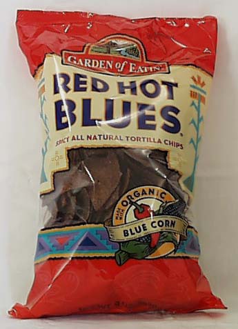 Red Hot Blues Tortilla Chips