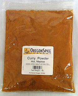 Curry Powder, Madras, Hot