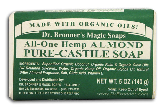 Hemp Almond Pure Castile Soap Org