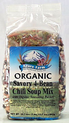 Azure Farm Savory 4-Bean Chili Mix