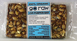 Freeland Go Raw Bars, Pumpkin Bar