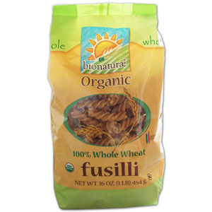 Fusilli 100% Whole Wheat, Organic
