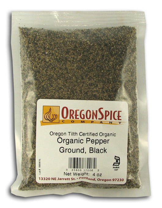 Pepper, Ground Black, Organic