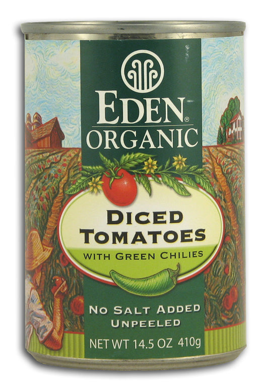 Diced Tomatoes with Green Chilies, O