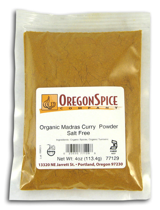 Curry Powder, Madras, Salt Free, Org