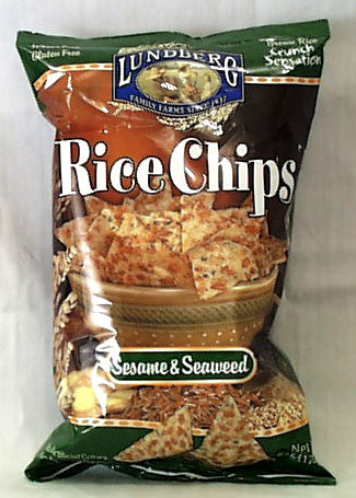 Rice Chips, Sesame & Seaweed