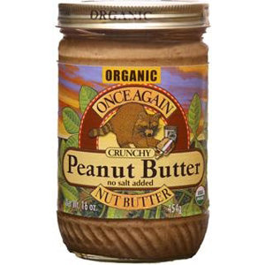 Peanut Butter,Crunchy,Organic-NoSalt