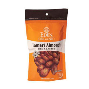 Tamari Almonds, Dry Roasted, Organic