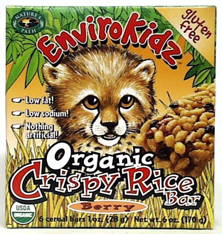 Crispy Rice Bar Berry Organic