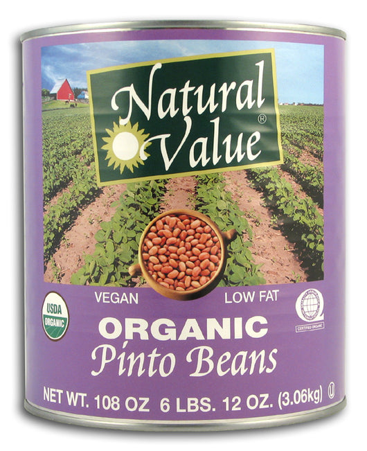 Pinto Beans, Organic (BIG can)