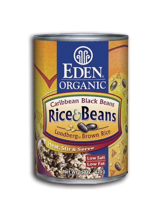 Rice and Caribbean Black Beans, Org
