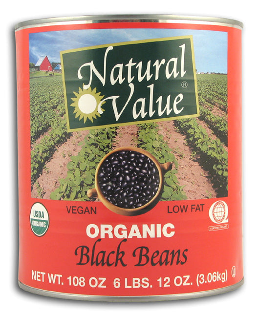 Black Beans, Organic (BIG can)
