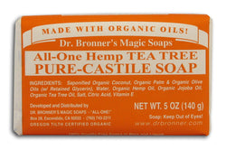 Hemp Tea Tree Pure Castile Soap Org