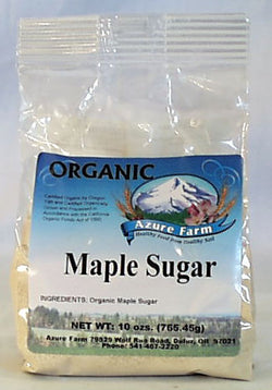 Maple Sugar, Organic