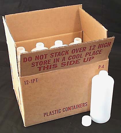 Empty Plast. Container, Tall Cyl, 16