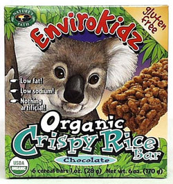 Crispy Rice Bar, Choc Organic