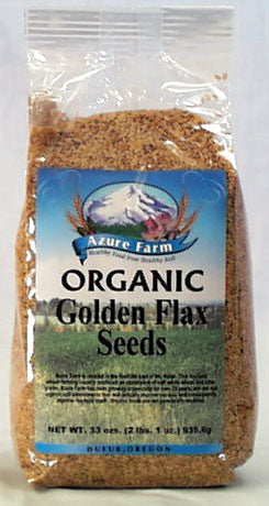 Azure Farm Golden Flax Seeds, Org